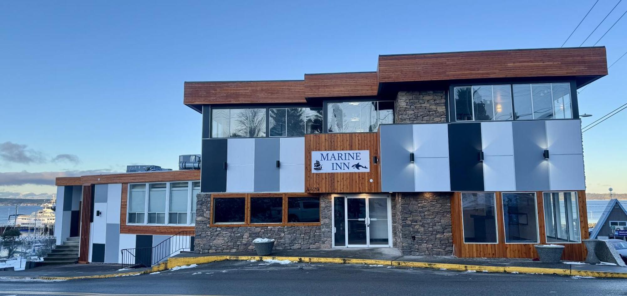 Marine Inn パウエルリバー エクステリア 写真